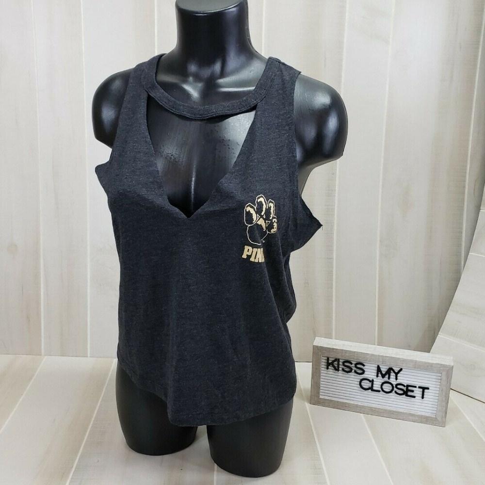 VS PINK Pittsburgh Panthers Tank Top NWT m ~ EP15